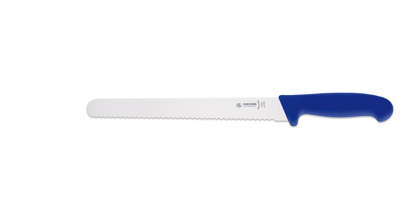 Giesser 7705, vleeswarenmes gekarteld lemmet 25cm