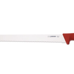 Giesser 7705, vleeswarenmes gekarteld lemmet 25cm rood