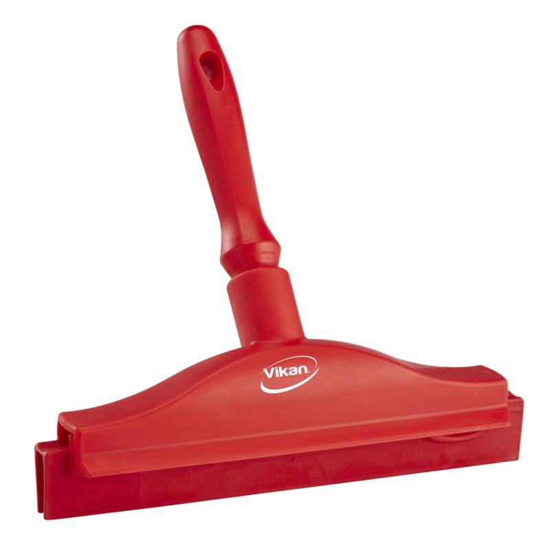 Vikan Hygiene handtrekker met full colour vervangingscassette, rood, 250mm
