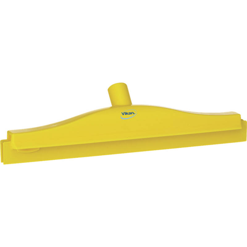 Vikan Hygiene full colour vloertrekker met vaste nek en vervangingscassette, geel, 400mm