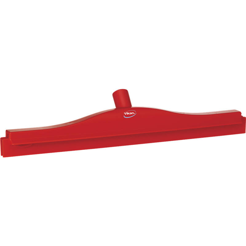 Vikan Hygiene full colour vloertrekker met vaste nek en vervangingscassette, rood, 500mm