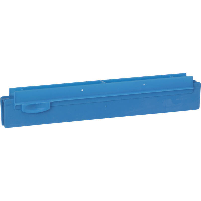 Vikan Hygiene vervangingscassette, blauw, full colour, 250mm, met duimgreep