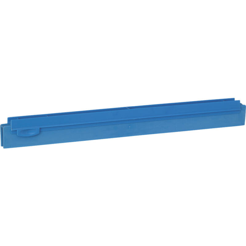 Vikan Hygiene vervangingscassette, blauw, full colour, 400mm, met duimgreep