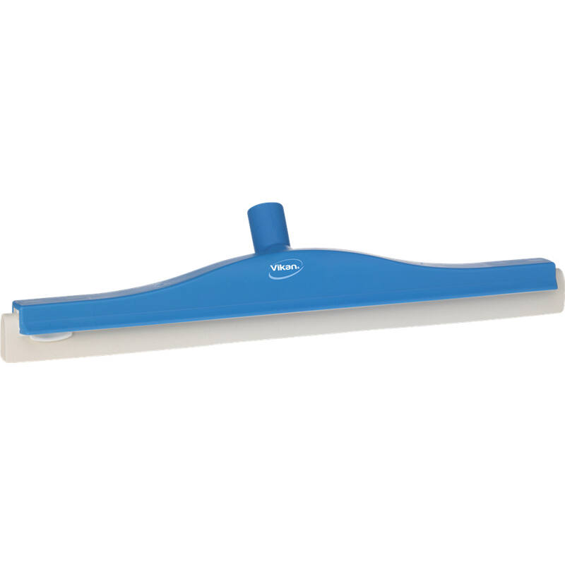Vikan Hygiene klassieke vloertrekker met flexibele nek,, blauw, witte cassette, 500mm