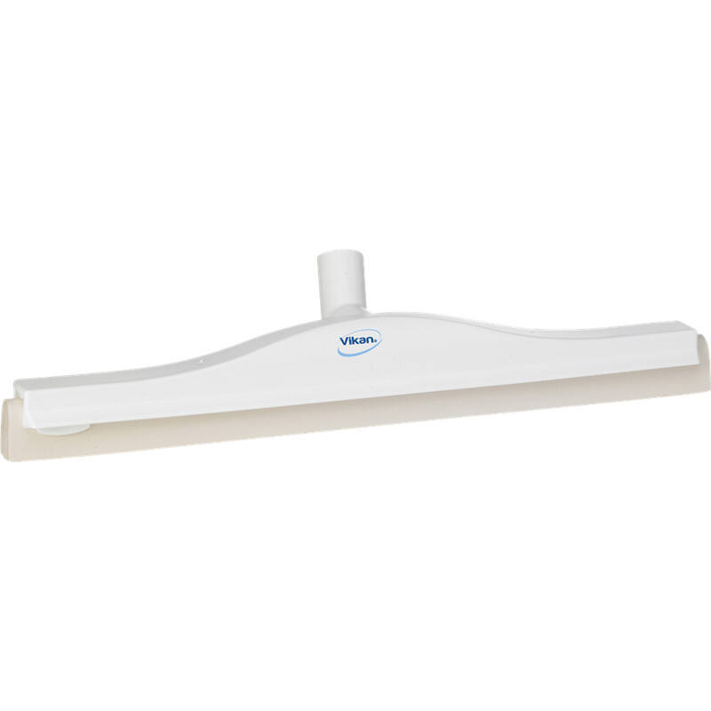Vikan Hygiene klassieke vloertrekker met flexibele nek, wit, witte cassette, 500mm