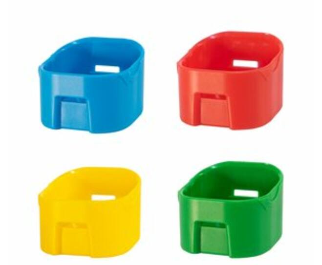 IK kleur identificatie, rood/blauw/geel/groen