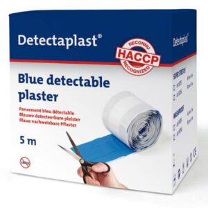Detectaplast® Universal, detecteerbare pleister, blauw, 6cm x 5mtr, 1st/dis
