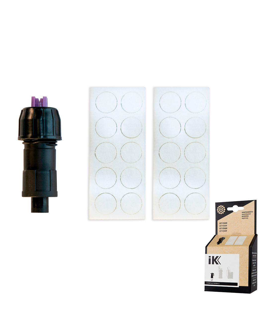IK Foam 1.5 / Foam PRO 2 nozzle en 20 filters