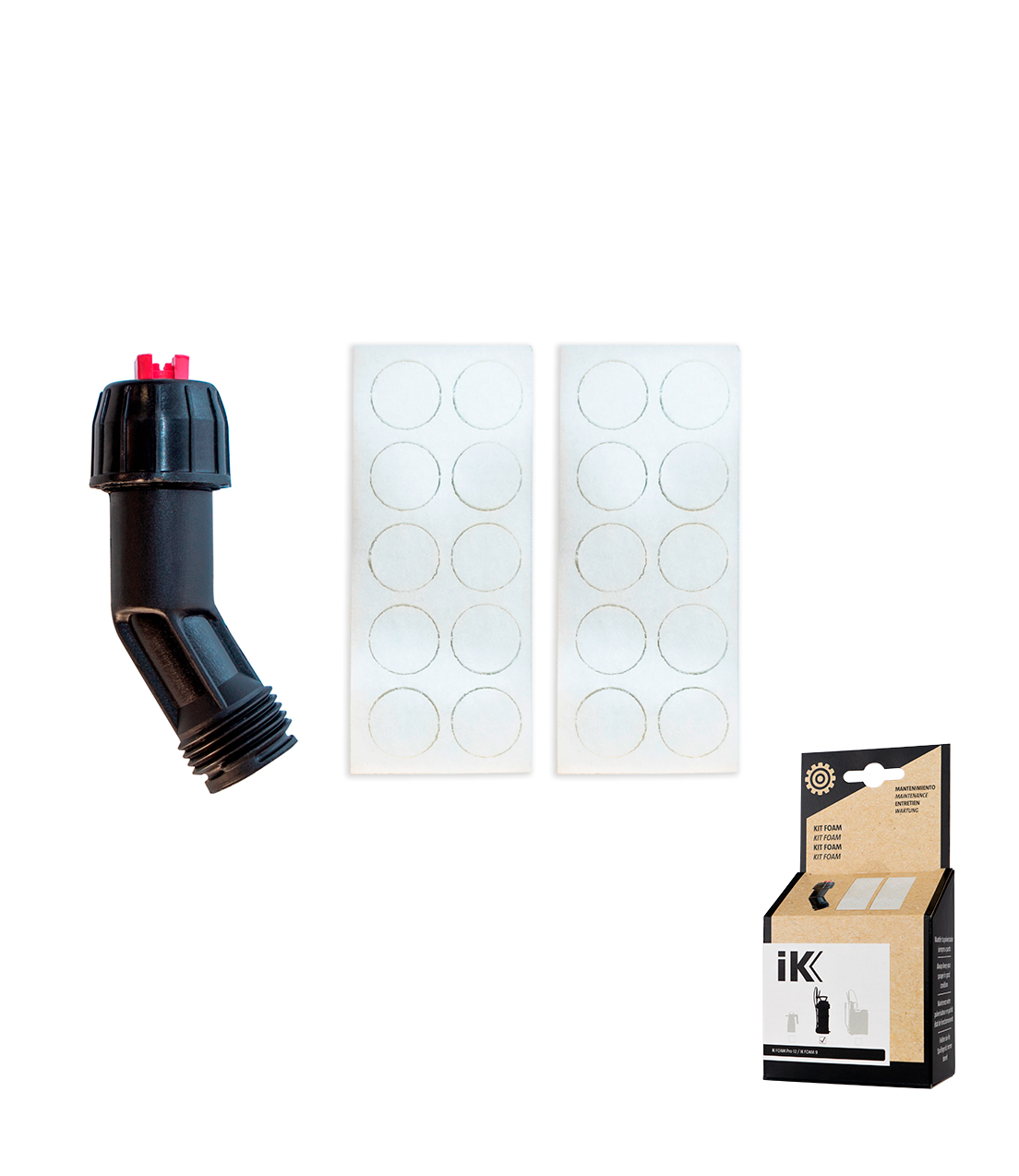 IK Foam PRO 12 nozzle en 20 filters