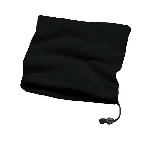 K-up KP875 - Zwart - Warme Fleece Nekwarmer en Hoed Combinatie