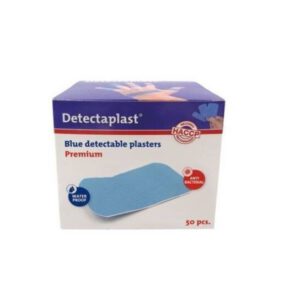 Detectaplast detect. pleister Premium X-Ray blauw 50x72mm