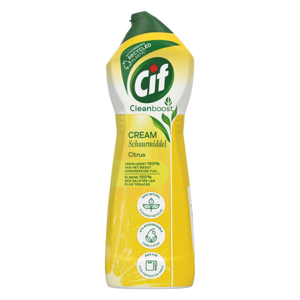 CIF Cream Schuurmiddel Citroen 750ml