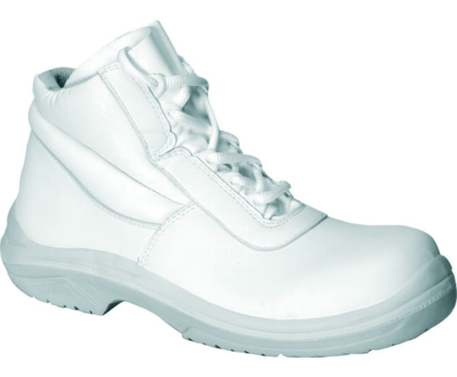 MTS M'White Food-Shoes® Creon+ mod. 401 wit S2 hoog met veters, maat 36