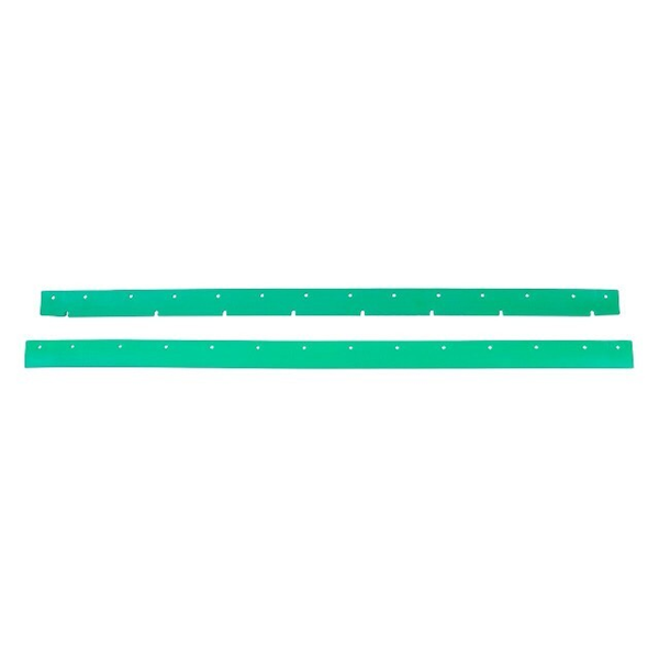 Rubbers polyurethaan groen (set) t.b.v. 750 zuigmond (werkbreedte 944mm)