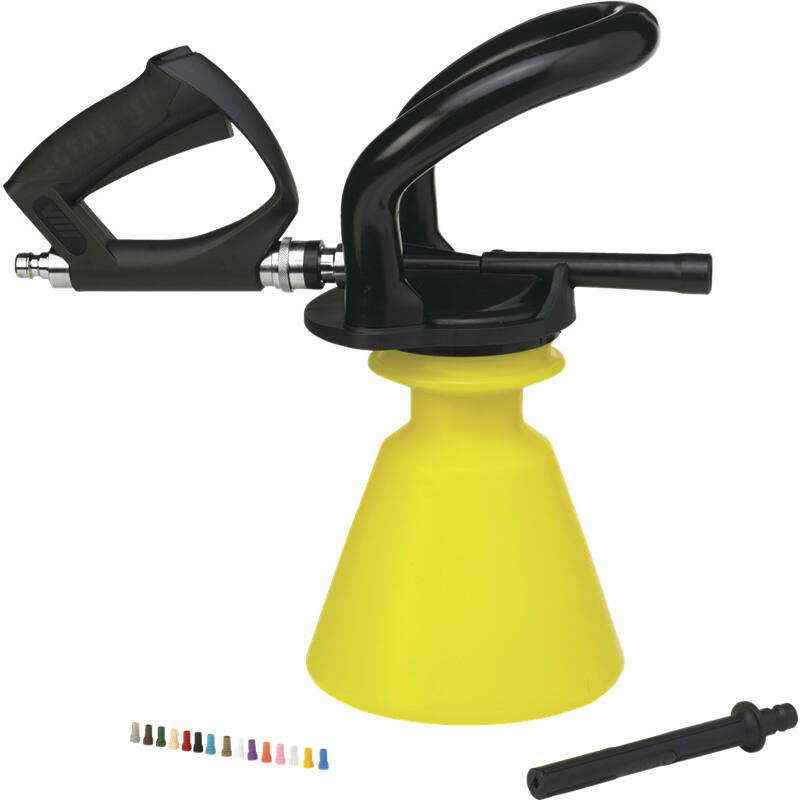 Vikan Hygiene Ergo Foam Sprayer set, geel, 2,5 liter, met afspuitlans en ergo pistool