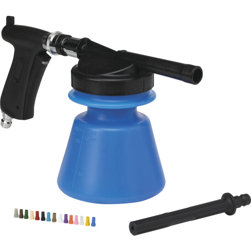 Vikan Hygiene Foam Sprayer set met afspuitlans, blauw, 1,4ltr, ½" aansluiting