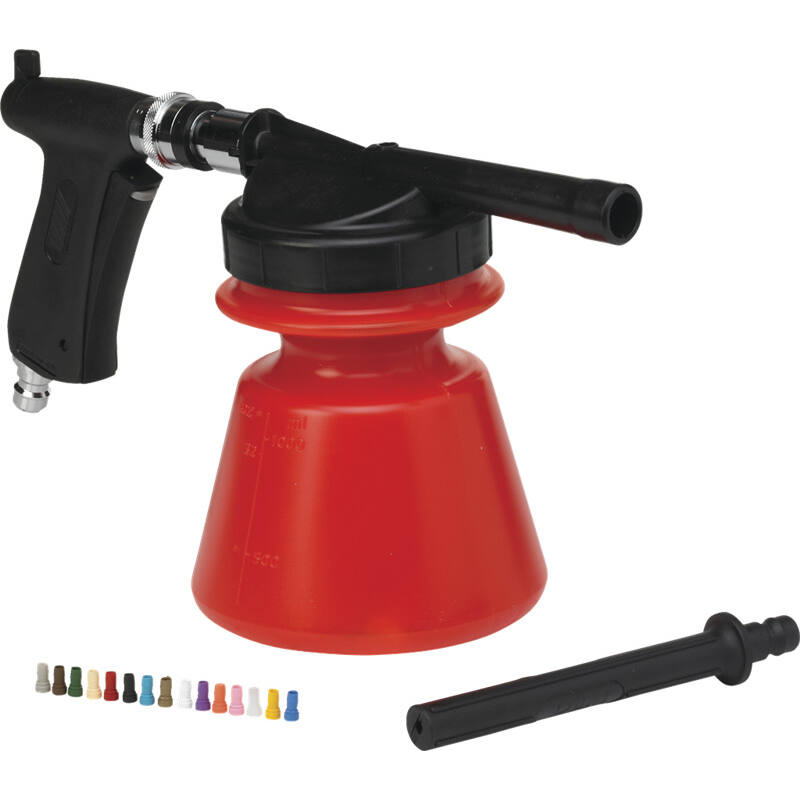 Vikan Hygiene Foam Sprayer set met afspuitlans, rood, 1,4ltr, ½" aansluiting
