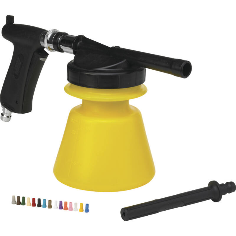 Vikan Hygiene Foam Sprayer set met afspuitlans, geel, 1,4ltr, ½" aansluiting