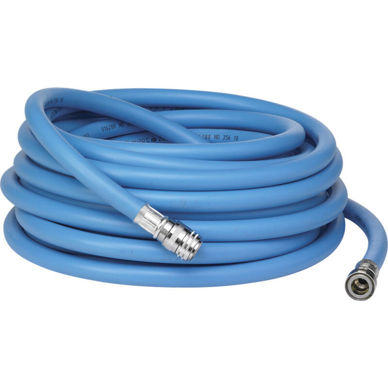 Vikan Hygiene 93363 heetwater slangenset, 15mtr, blauw, FDA, max. 20 Bar, 70°C