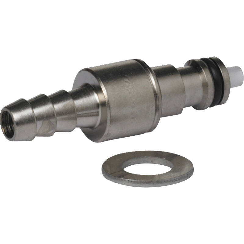 Nito Clean 1/8" nippel met slangpilaar voor aanzuigslang, tbv MiniMix