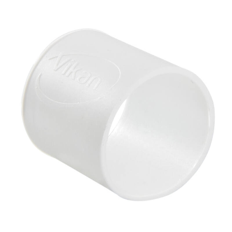 Vikan Hygiene secundaire kleurcodering, wit, rubber band, Ø26mm, verpakt per 5