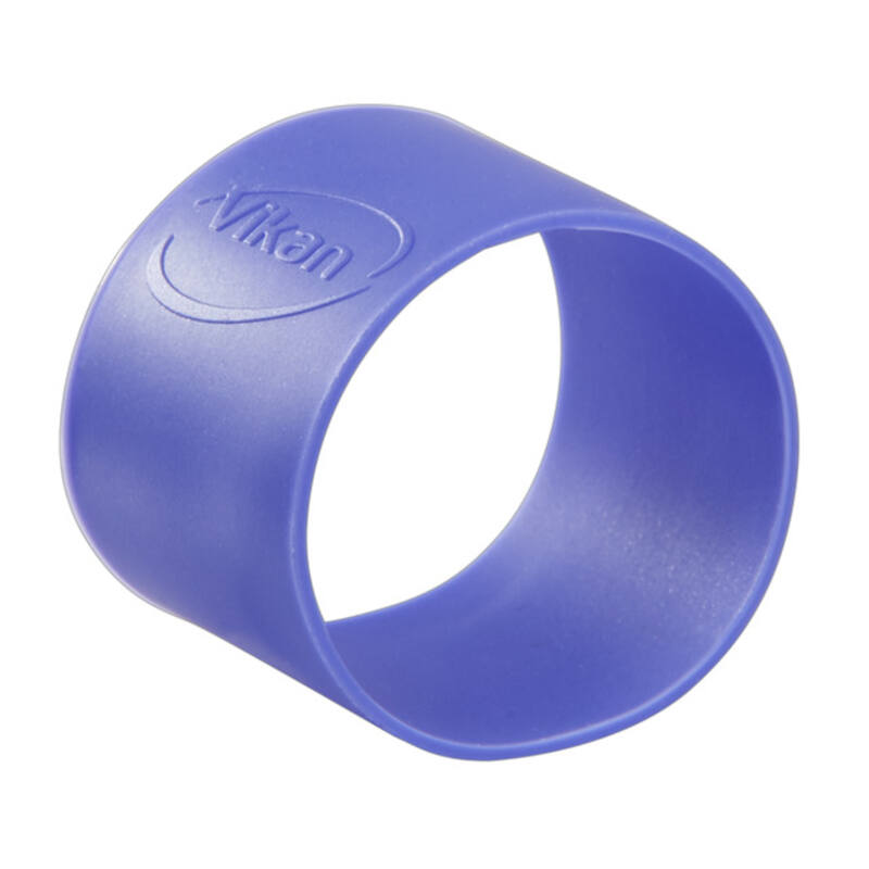 Vikan Hygiene secundaire kleurcodering, paars, rubber band, Ø40mm, verpakt per 5