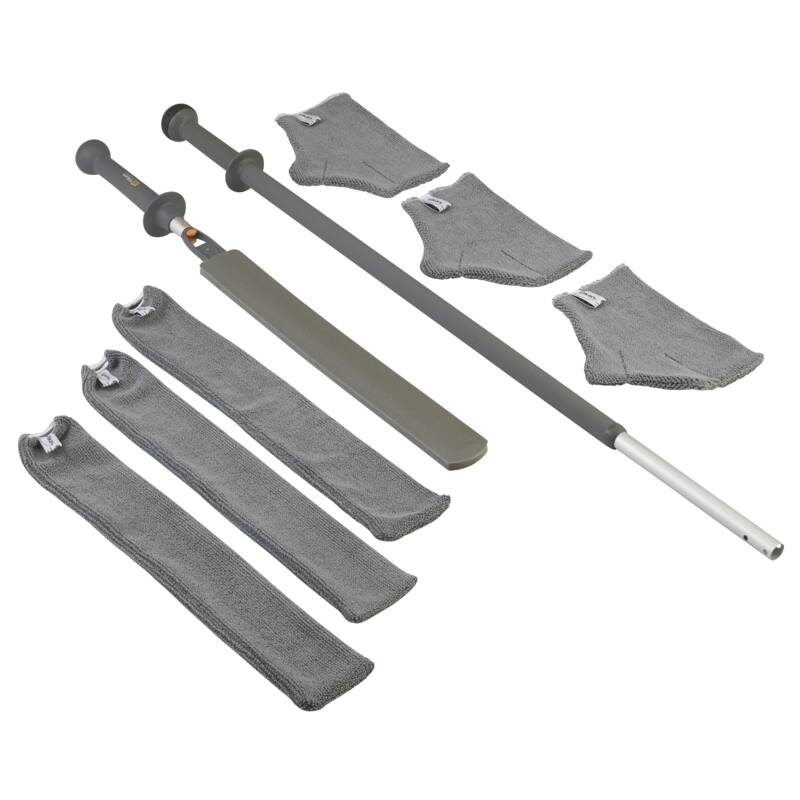 Vikan Microfibre starter kit 'Hi Dust', microvezel producten, 8-delig