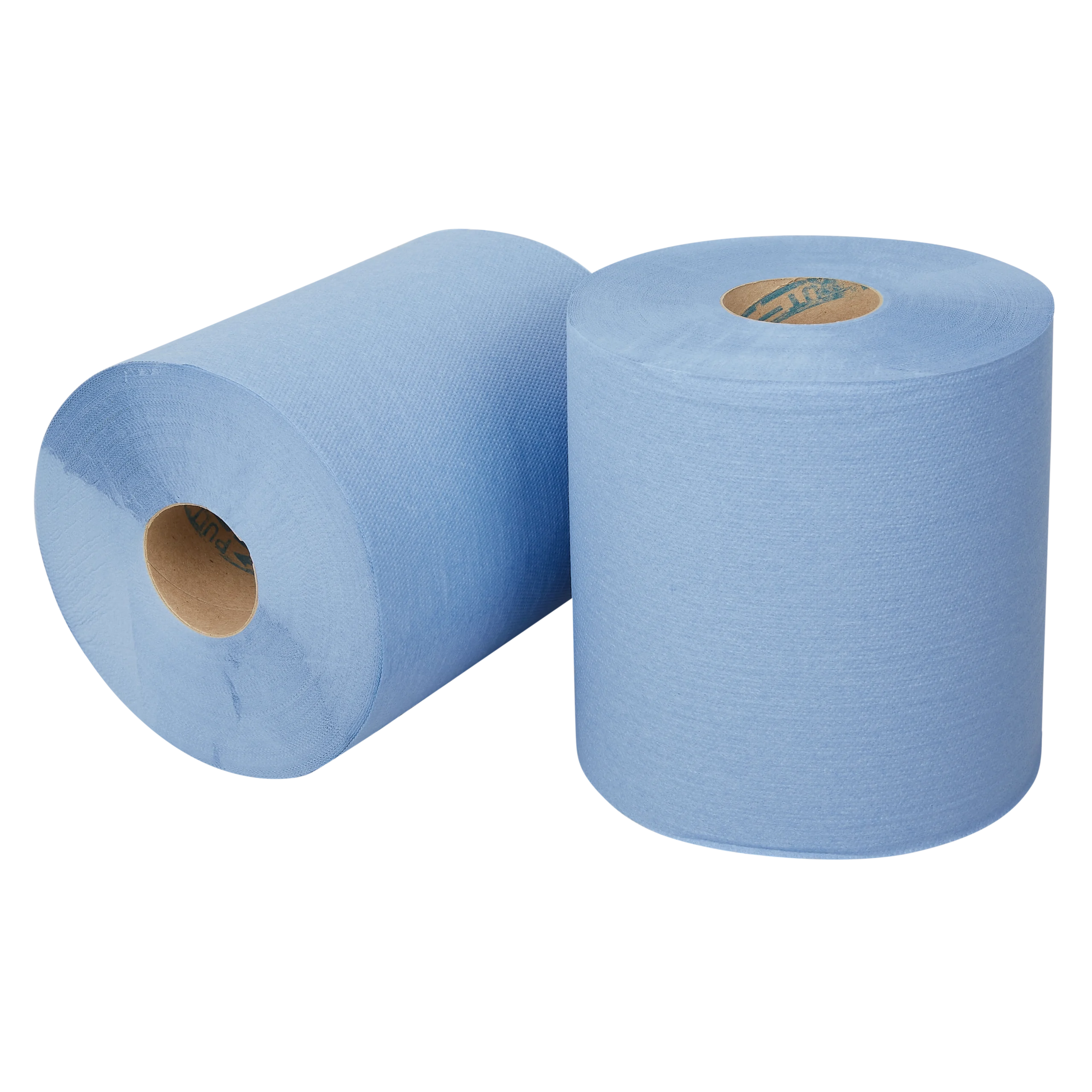 Midi poetspapier cellulose blauw 1-laags 300 meter 6 rol