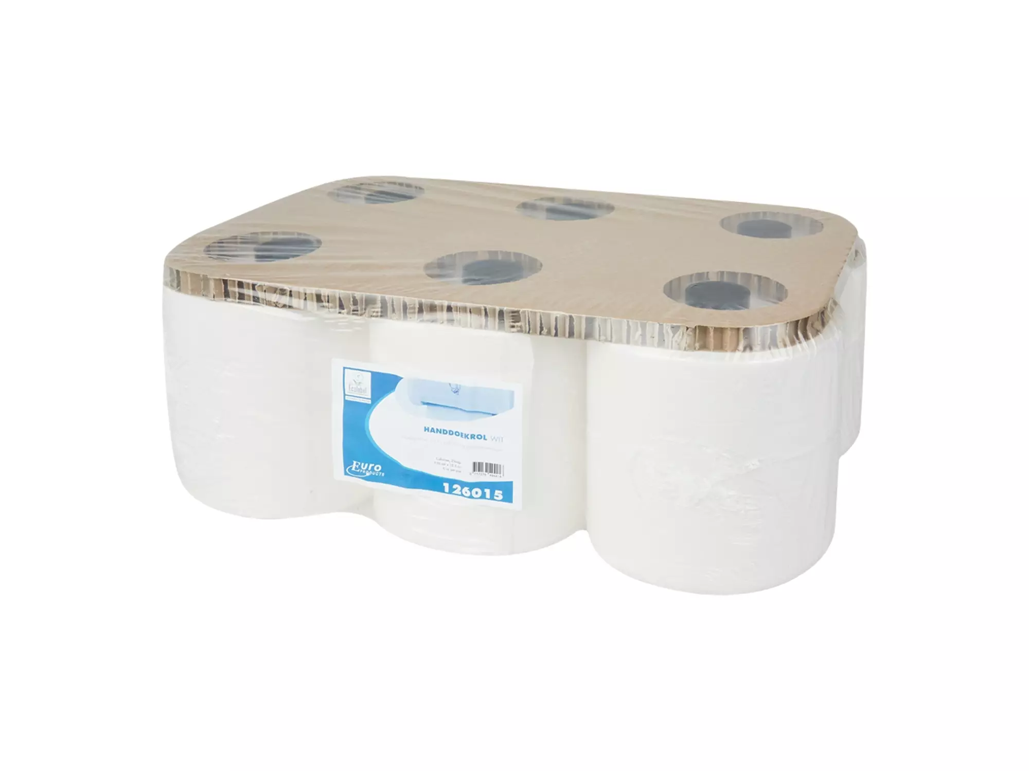 Handdoekrol Euro comp. Impuls3000 CEL 2L 150 mtr x 18 cm - 6 rol p/pak