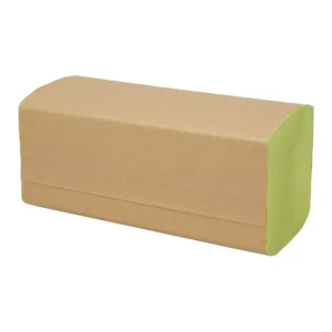 Handdoekpapier Z-fold groen CEL 2L 25x21 cm - 15x214 p/ds