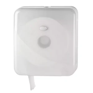 Pearl White Jumbo toiletroldispenser | Maxi