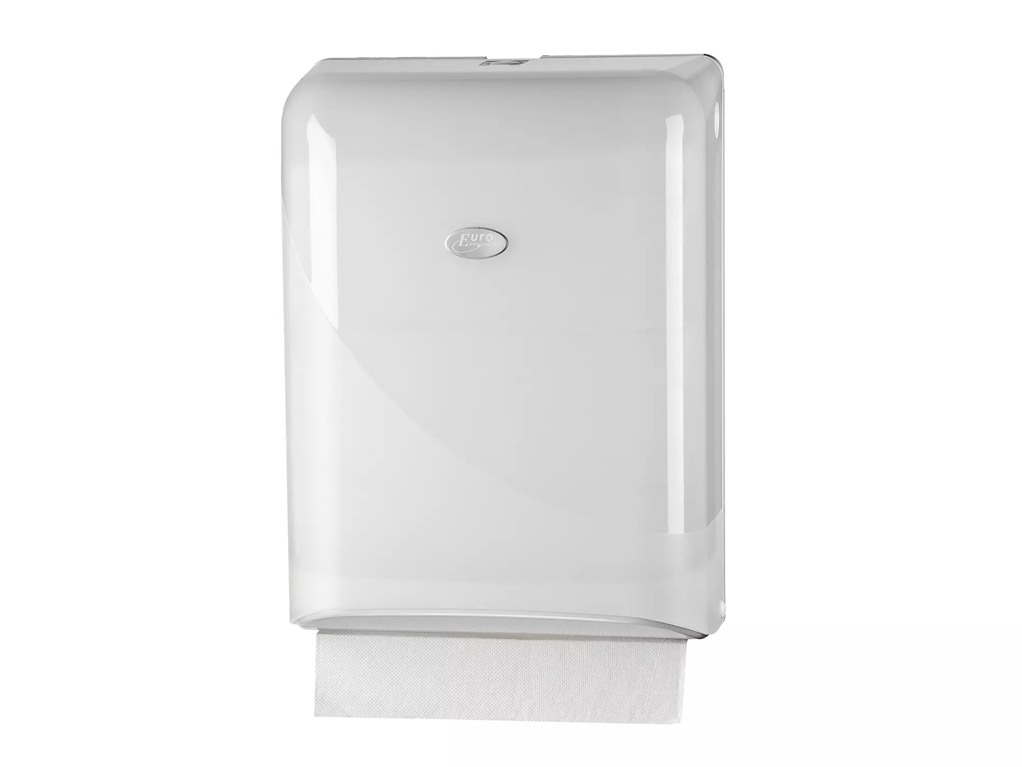 Pearl White handdoekdispenser | Interfold, Z-Fold
