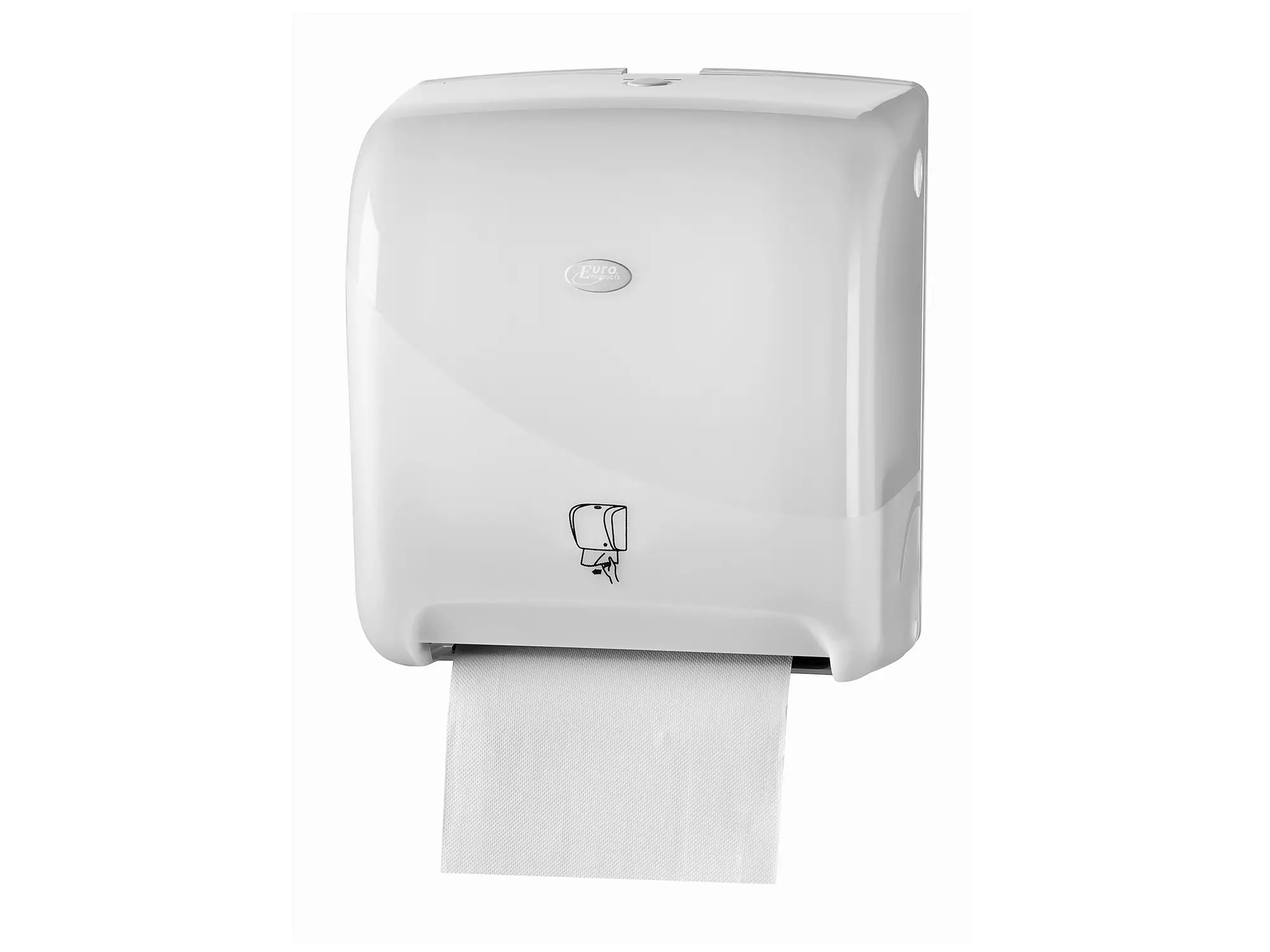 Pearl White handdoekautomaat | Tear & Go