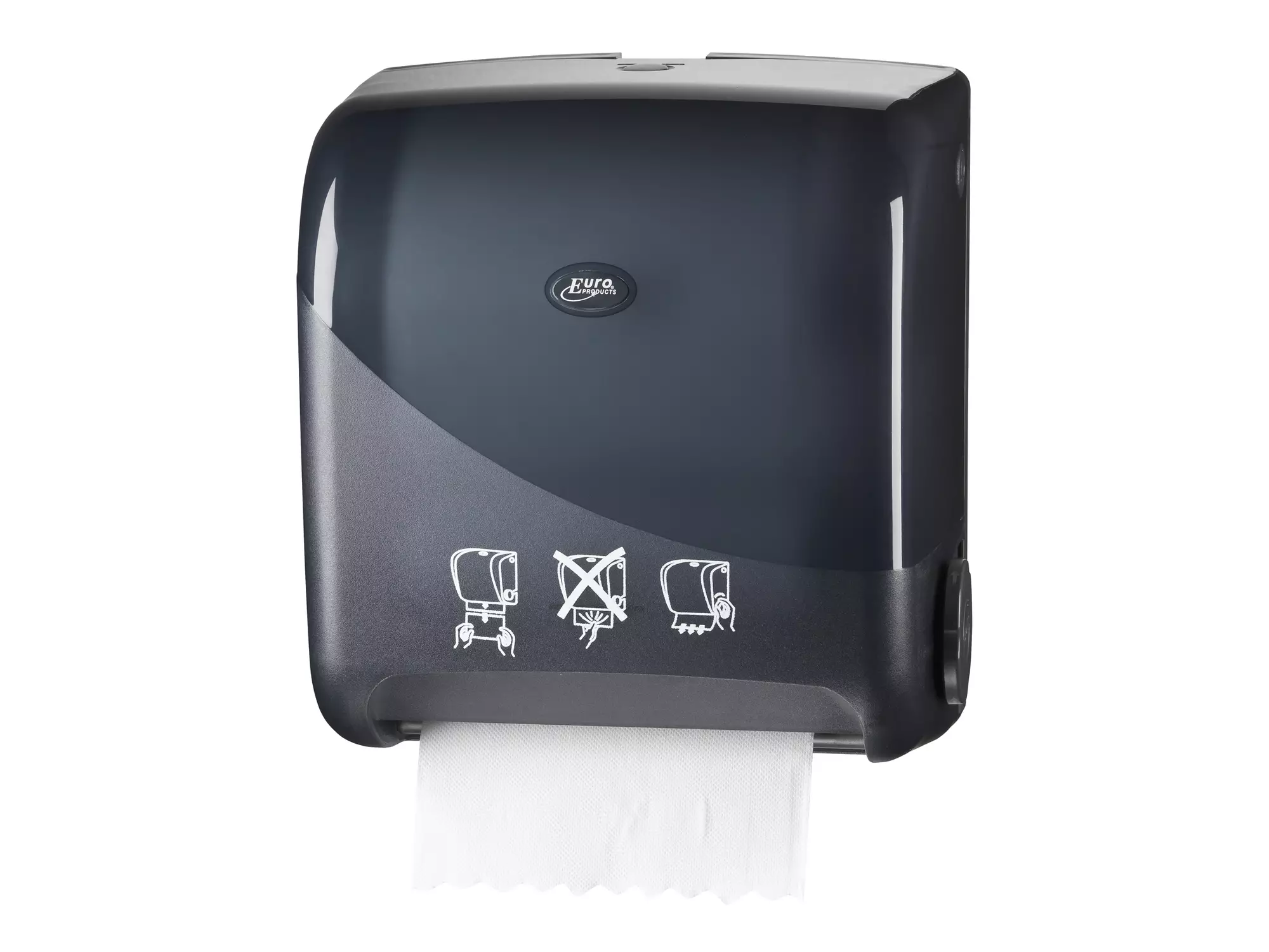 Pearl Black handdoekautomaat | Autocut Euro Matic