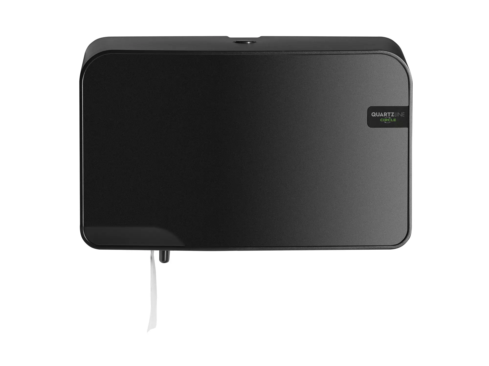 QuartzLine Duo toiletroldispenser | Compact rol traditioneel - Black