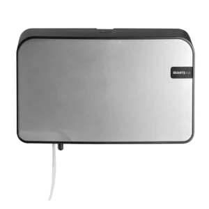 QuartzLine Duo toiletroldispenser | Compact rol traditioneel - Silver