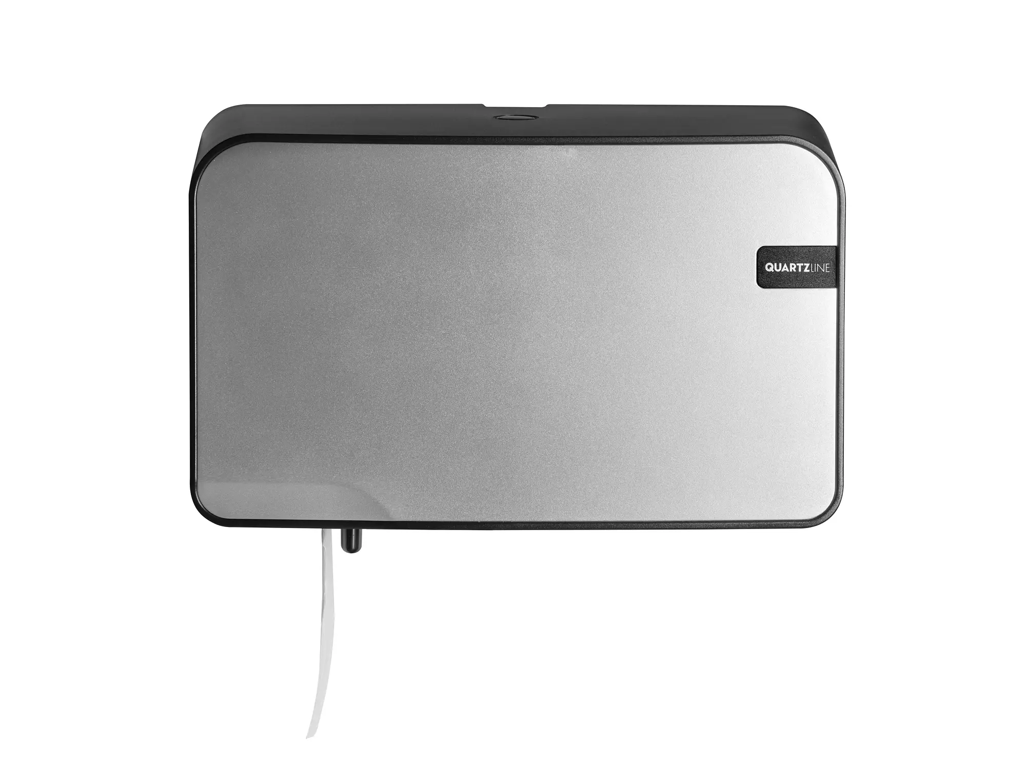 QuartzLine Duo toiletroldispenser | Compact rol traditioneel - Silver