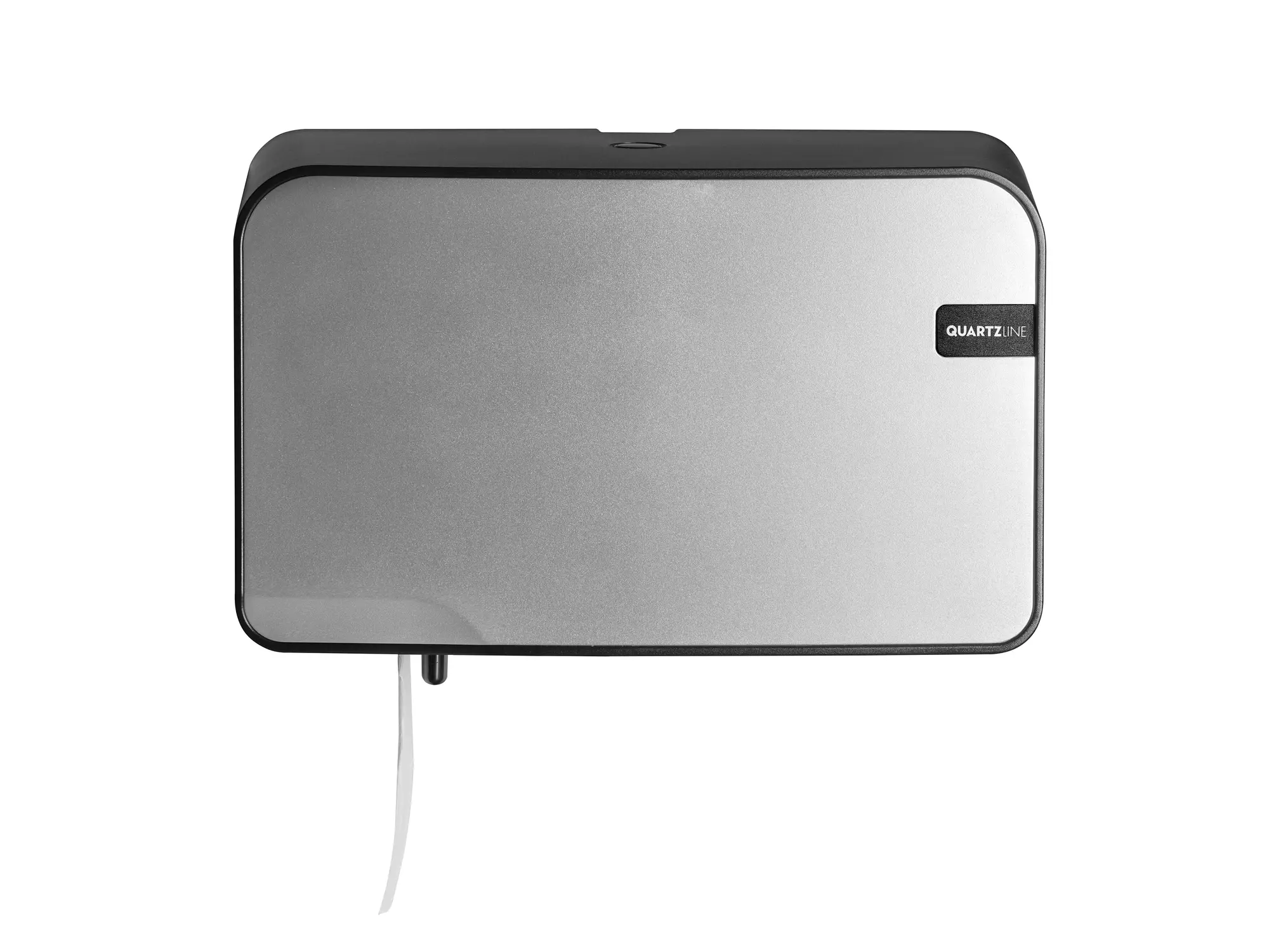 QuartzLine Duo toiletrolhouder | Coreless - Silver
