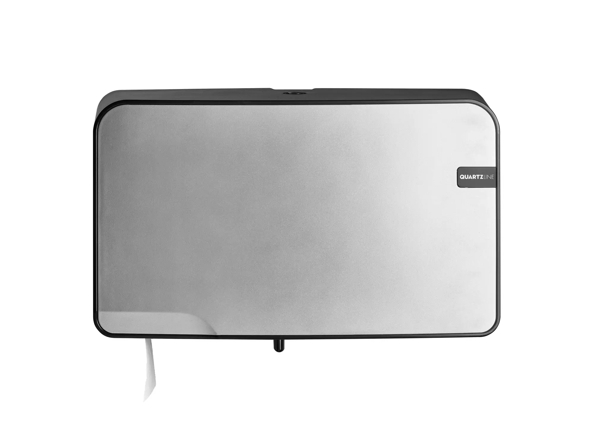 QuartzLine Duo toiletroldispenser | Mini Duo Jumbo - Silver