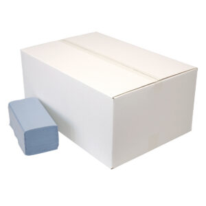 Handdoekpapier Z-fold REC blauw 1L 23x25 cm - 20 x 250 st p/ds