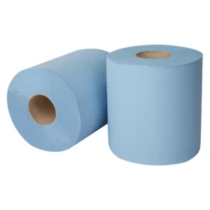 Midi poetspapier perf. REC blauw 2L verl 150 mtr x 20 cm - 6 rol p/pak