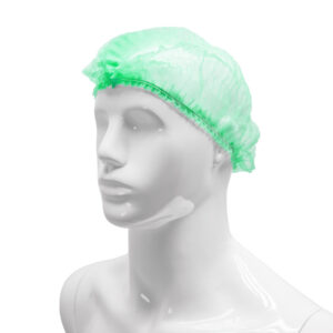 HYGOCLEAN® haarnet PP groen 58cm dubbel elastiek Doos 10 x 100st