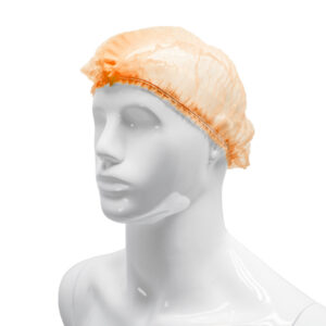 HYGOCLEAN® haarnet PP oranje 52cm dubbel elastiek Doos 10 x 100st