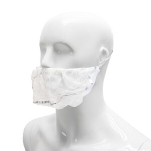 HYGOCLEAN® baardmasker PP wit 46cm headloop Doos 10 x 100st detecteerbaar
