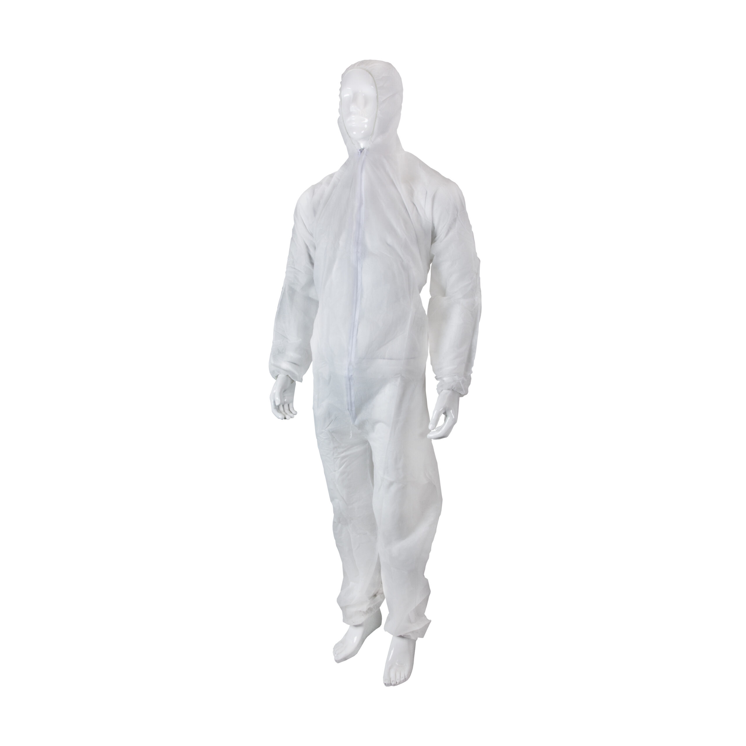 HYGOCLEAN® overal PP rits kap wit S Doos 50 x 1st