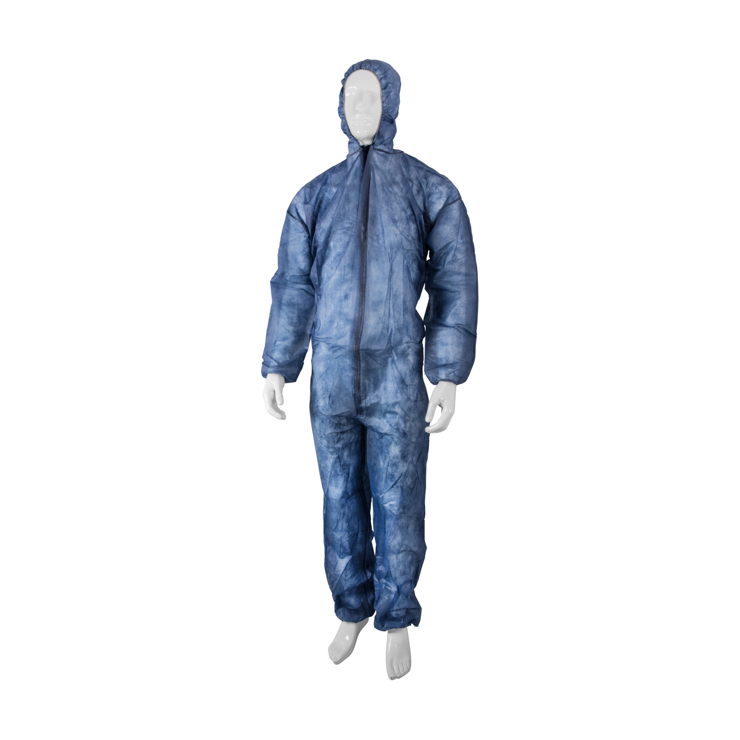 HYGOCLEAN® overal PP-PE rits kap blauw 2XL Doos 50 x 1st