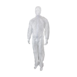 HYGOCLEAN® overal PP-PE rits kap wit 3XL Doos 50 x 1st
