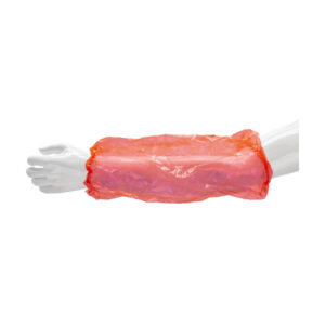 HYGOCLEAN® overmouw PE rood 20Mu Doos 20 x 100st