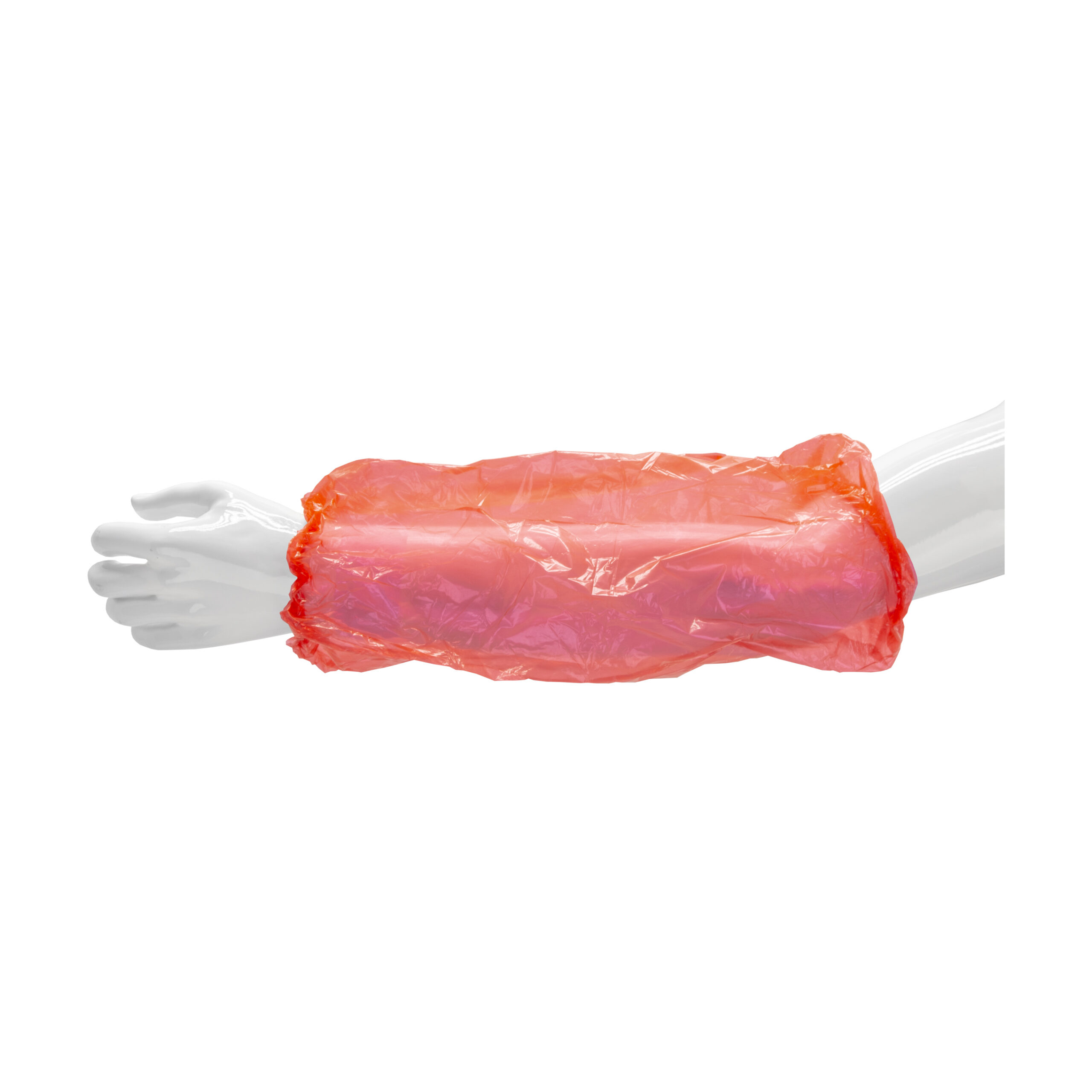 HYGOCLEAN® overmouw PE rood 20Mu Doos 20 x 100st