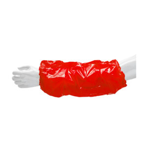 HYGOCLEAN® overmouw PE rood 40Mu Doos 40 x 50st